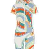 Towel Club Short Fitted Jumpsuit