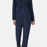 Towel Club Long Jumpsuit Navy