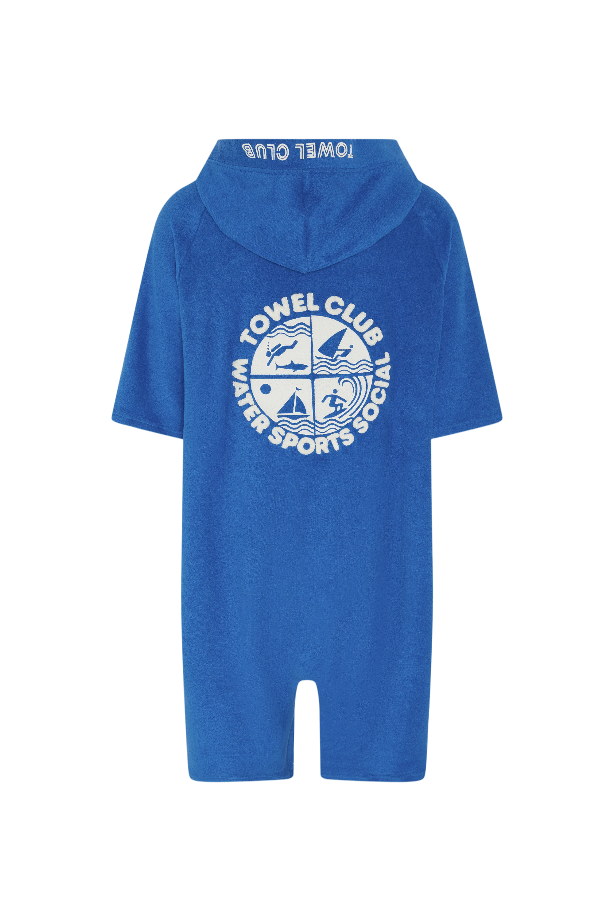 Towel Club Poncho Short Jumpsuit