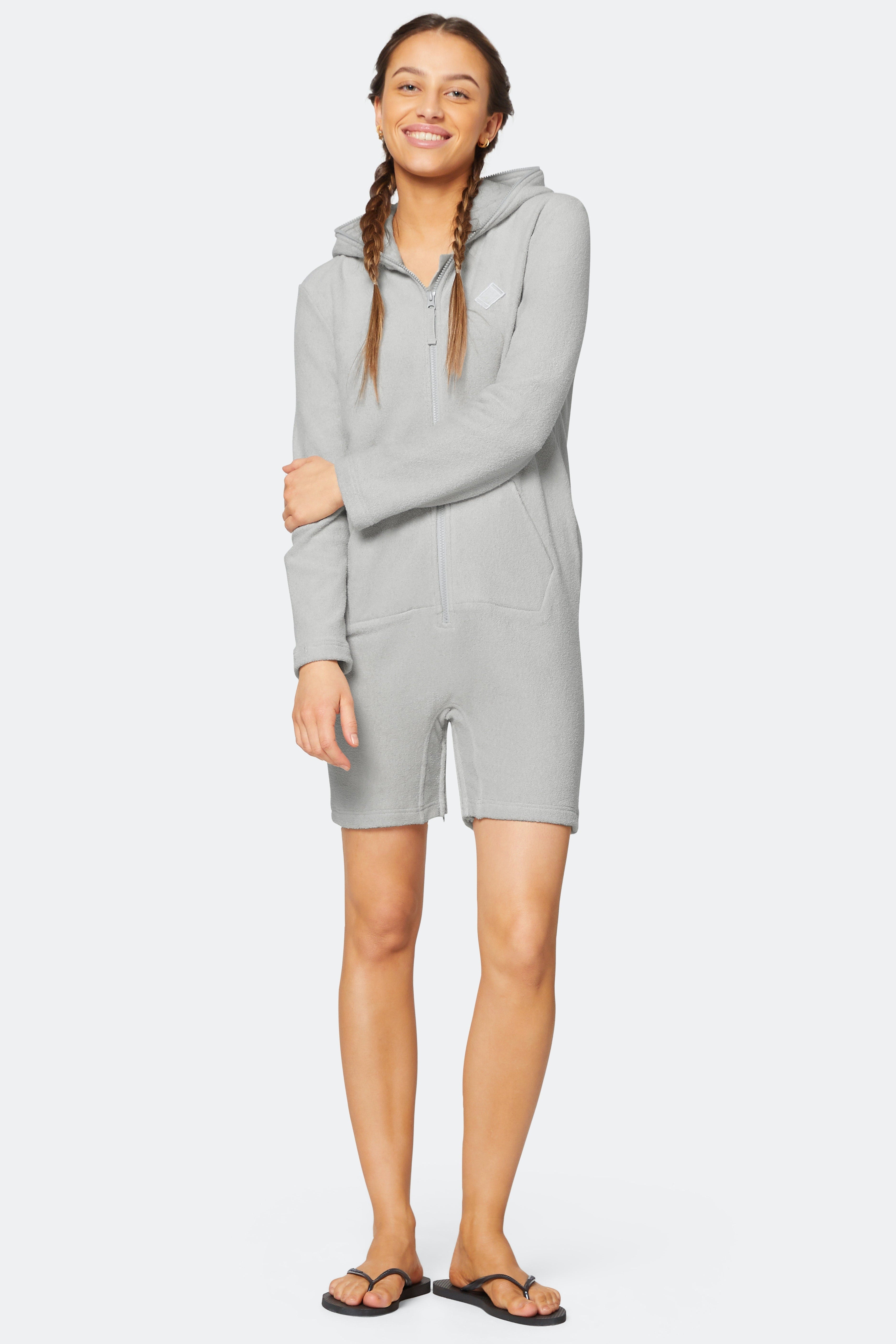 Towel Club X Onepiece Towel Jumpsuit Light Grey
