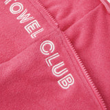 Towel Club Short Jumpsuit Dark Pink