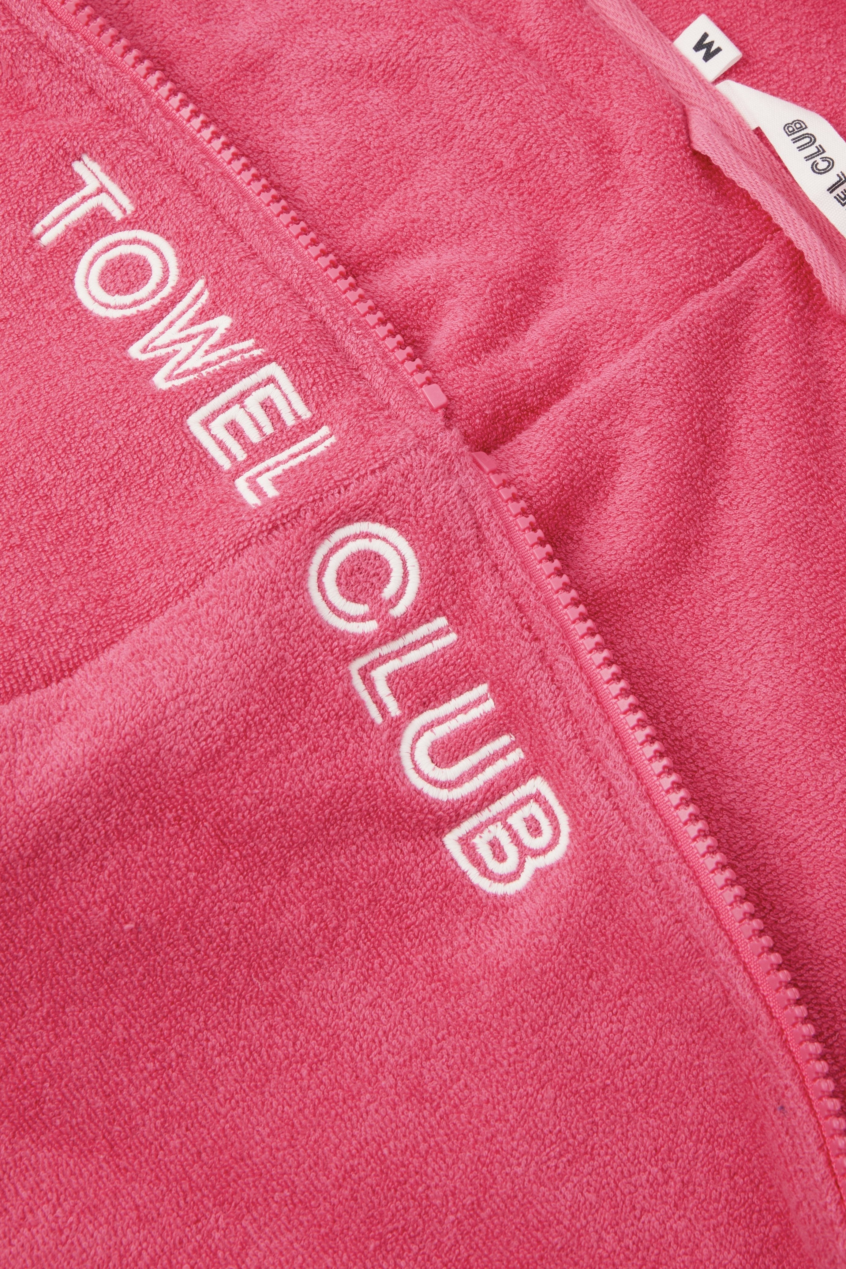 Towel Club Short Jumpsuit Dark Pink