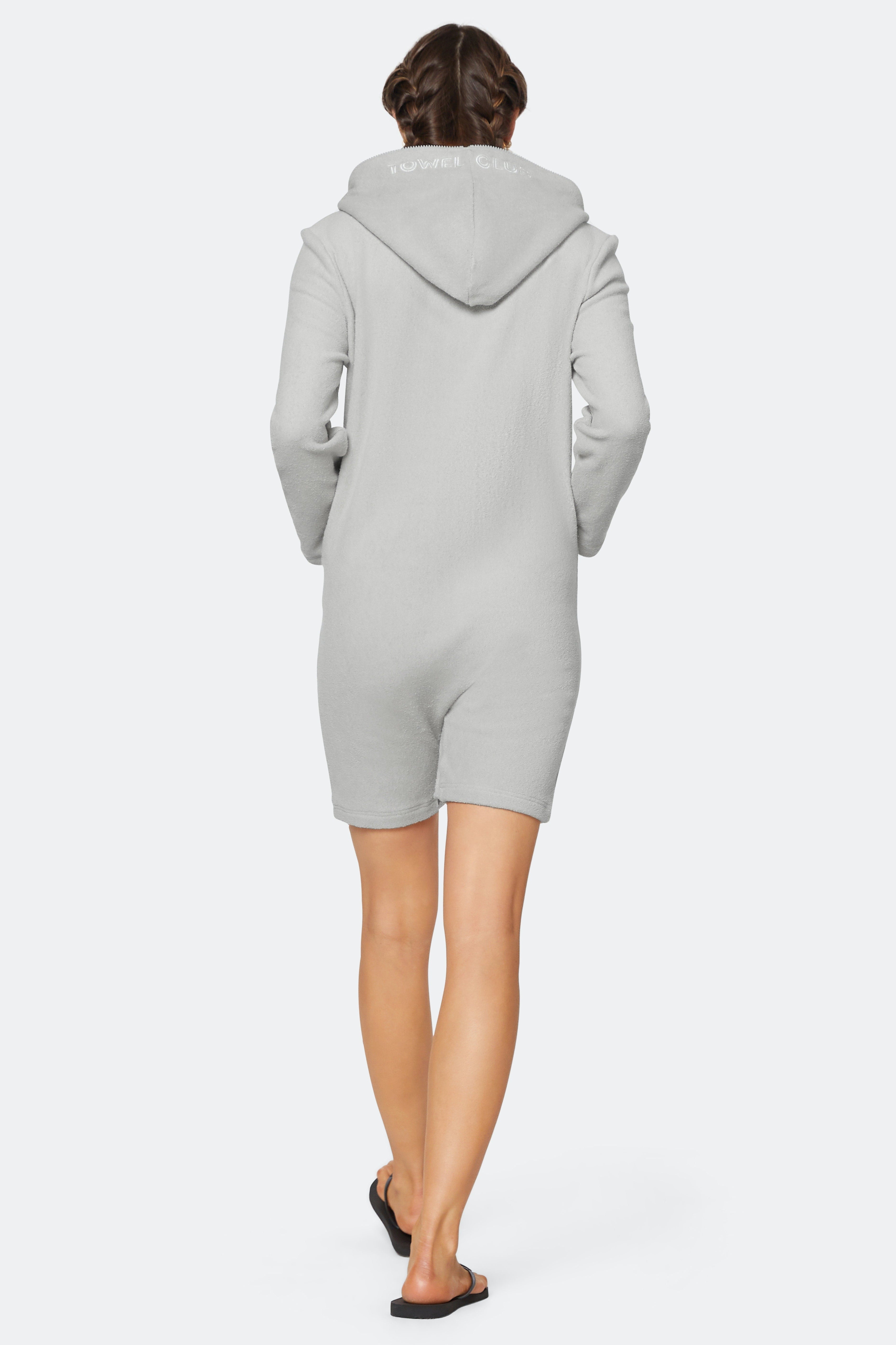 Towel Club X Onepiece Towel Jumpsuit Light Grey