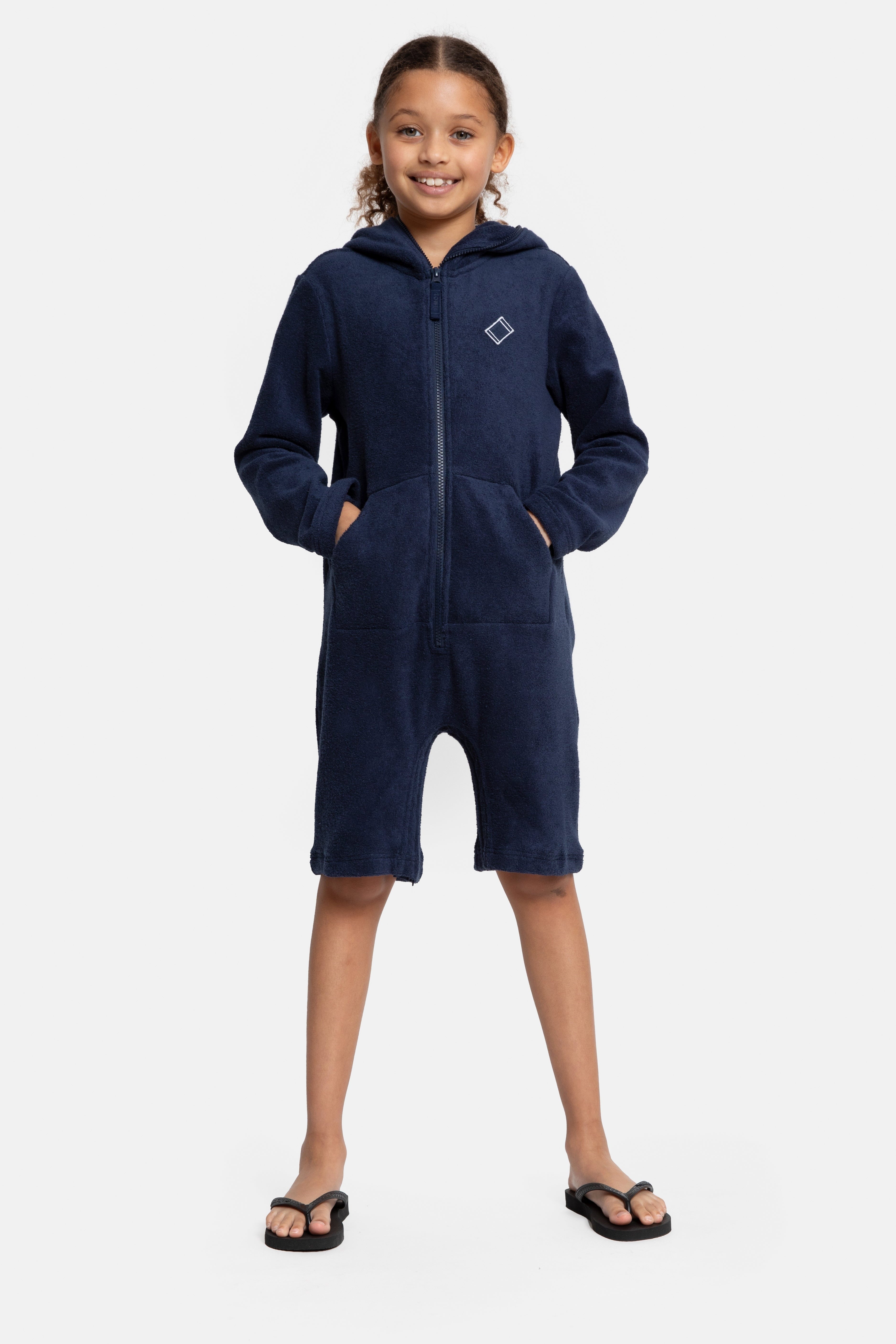 Towel Club Short KIDS Jumpsuit Navy