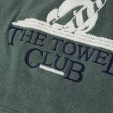 Towel Club Poncho Short Jumpsuit Dusty Green
