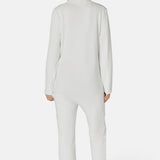 Towel Club Long Jumpsuit Off White