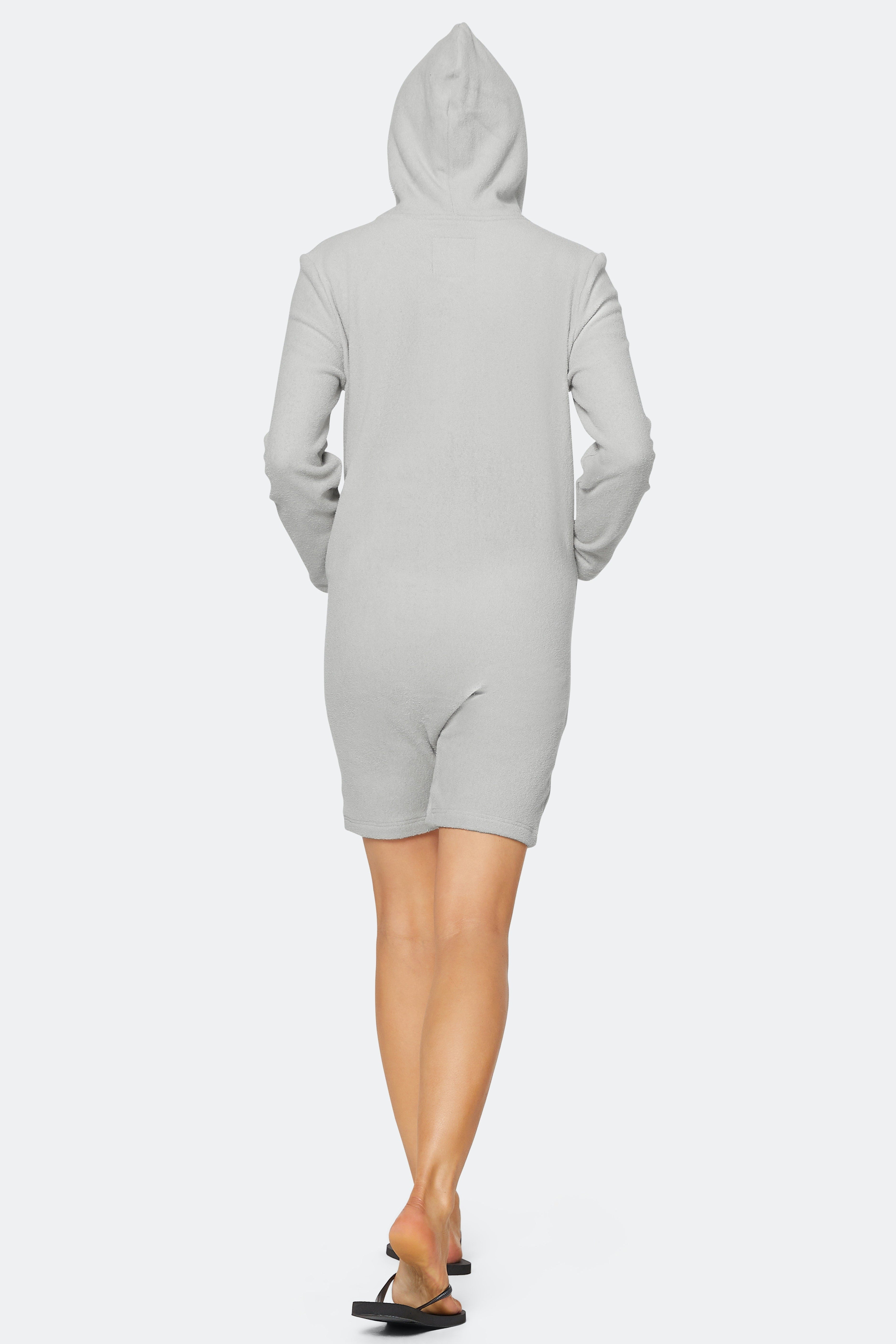 Towel Club X Onepiece Towel Jumpsuit Light Grey