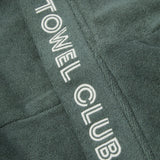 Towel Club Poncho Short Jumpsuit Dusty Green
