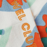 Towel Club Short Fitted Jumpsuit Print