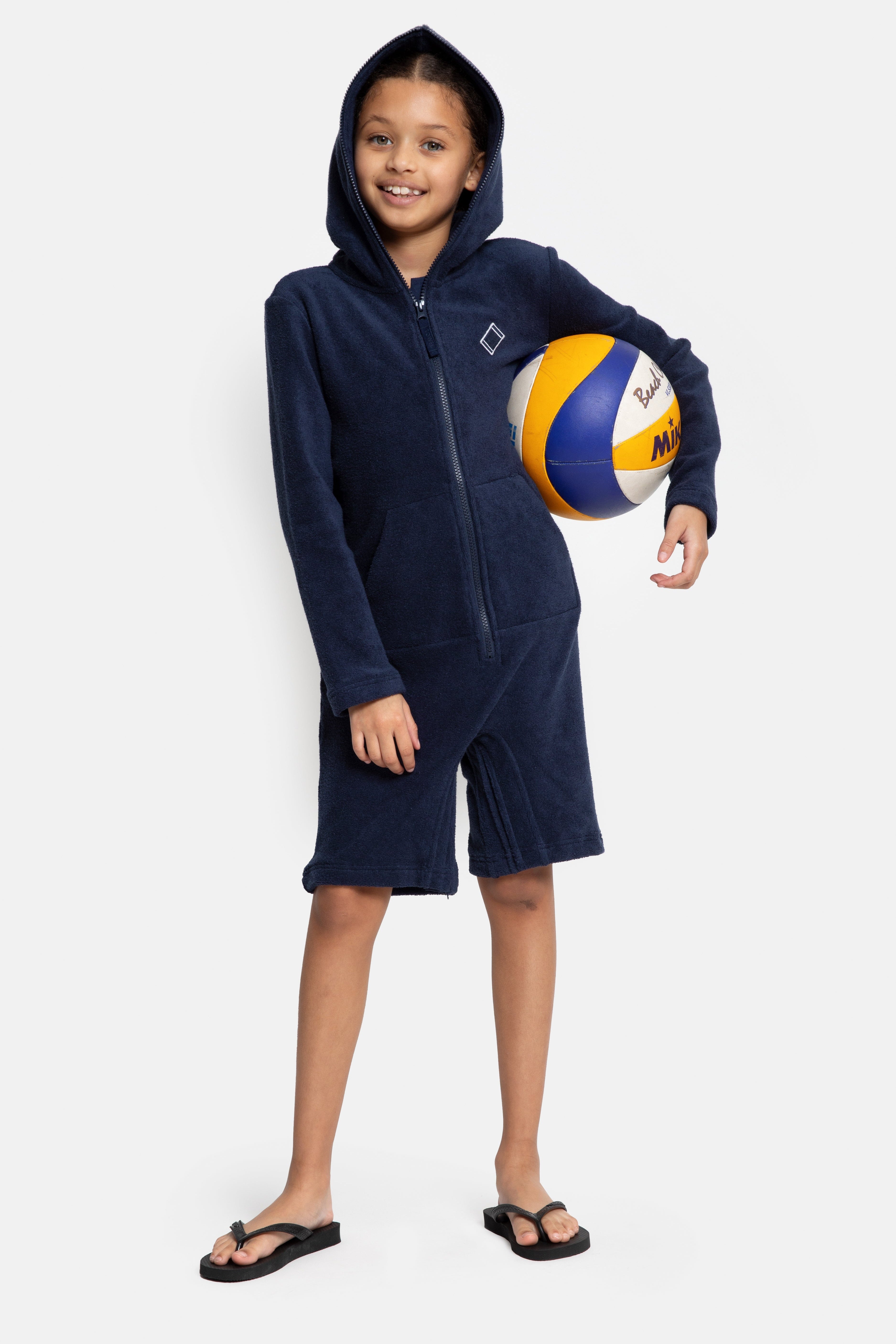Towel Club Short KIDS Jumpsuit Navy