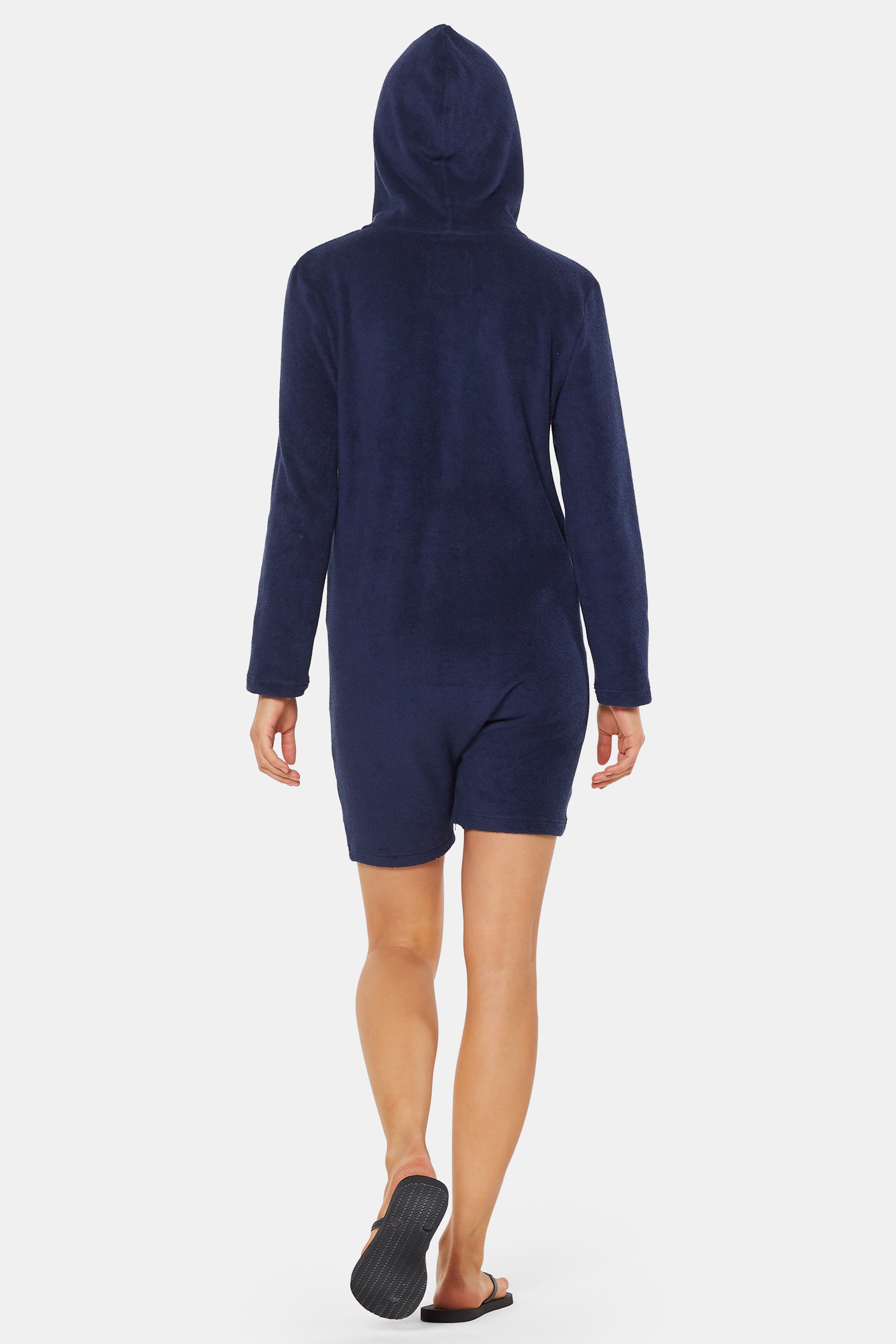 Towel Club X Onepiece Towel Jumpsuit Navy