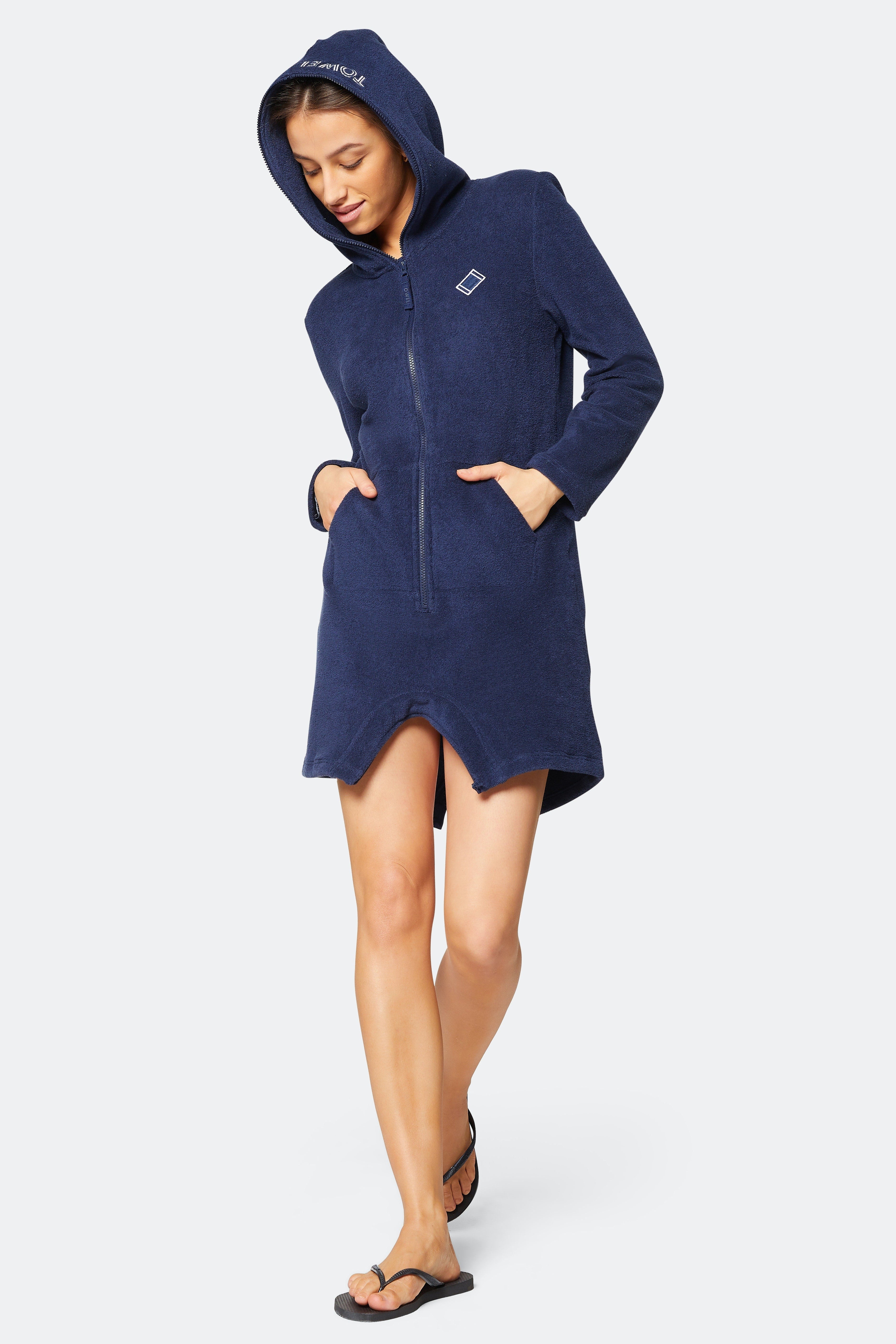Towel Club X Onepiece Towel Jumpsuit Navy