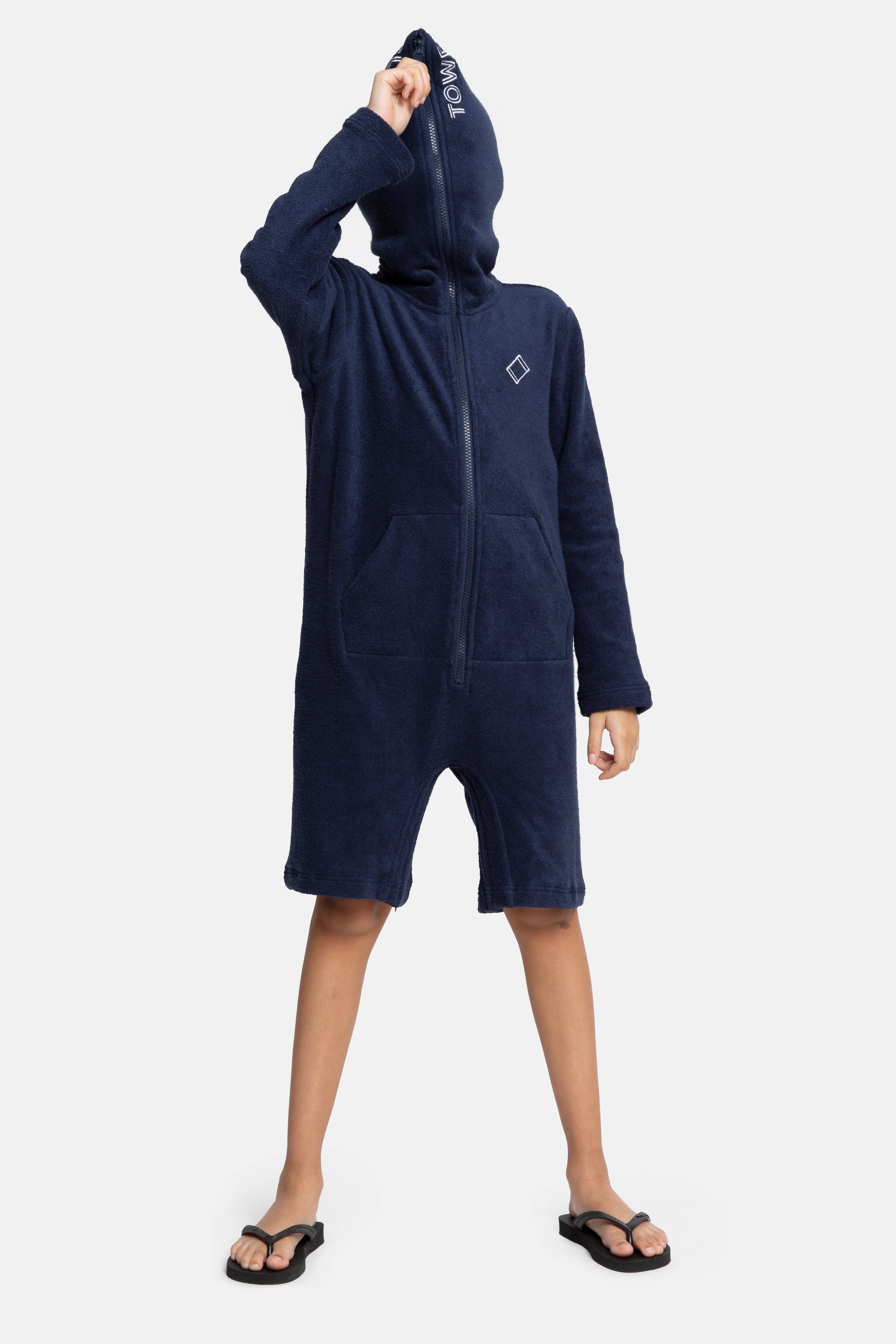 Towel Club Short KIDS Jumpsuit Navy