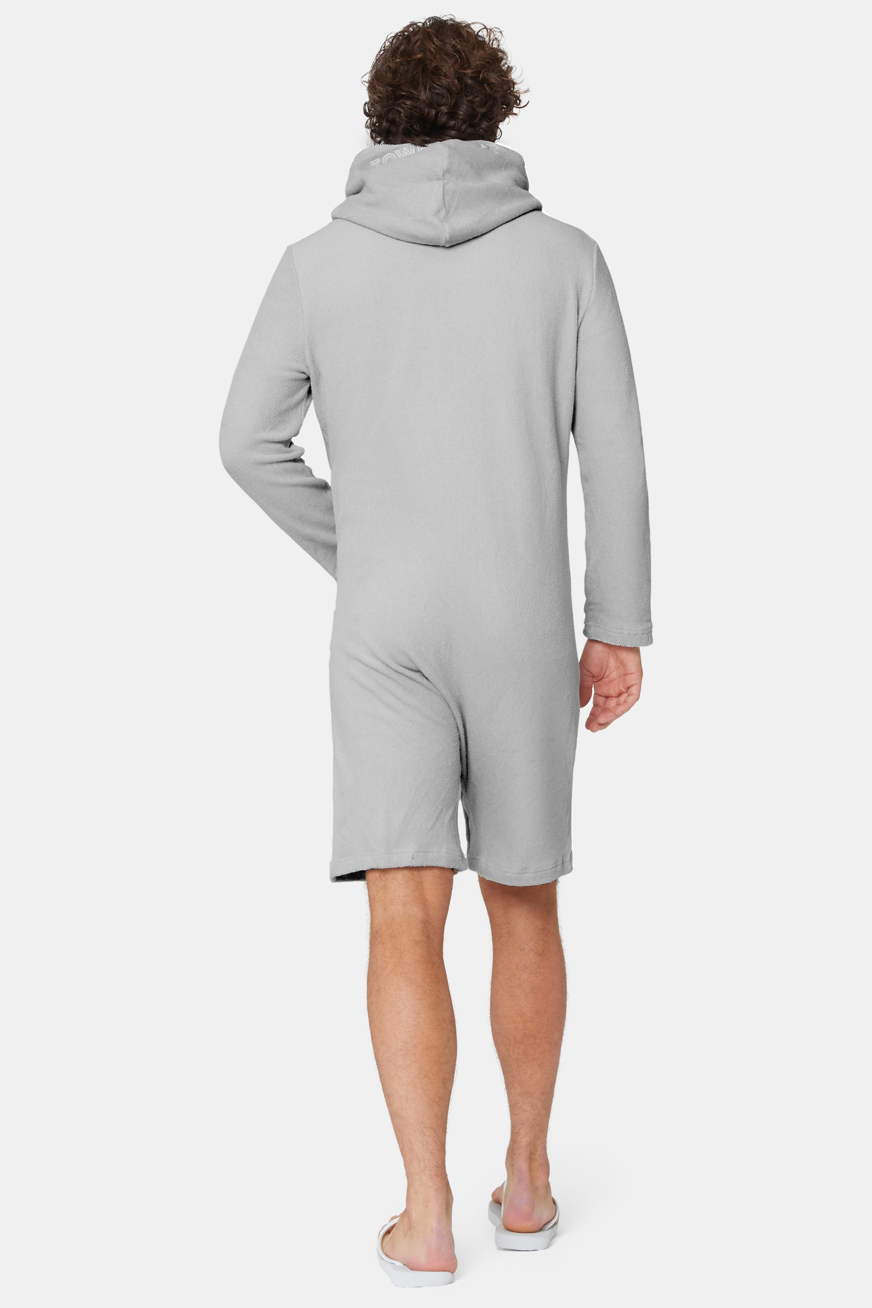 Towel Club X Onepiece Towel Jumpsuit Light Grey