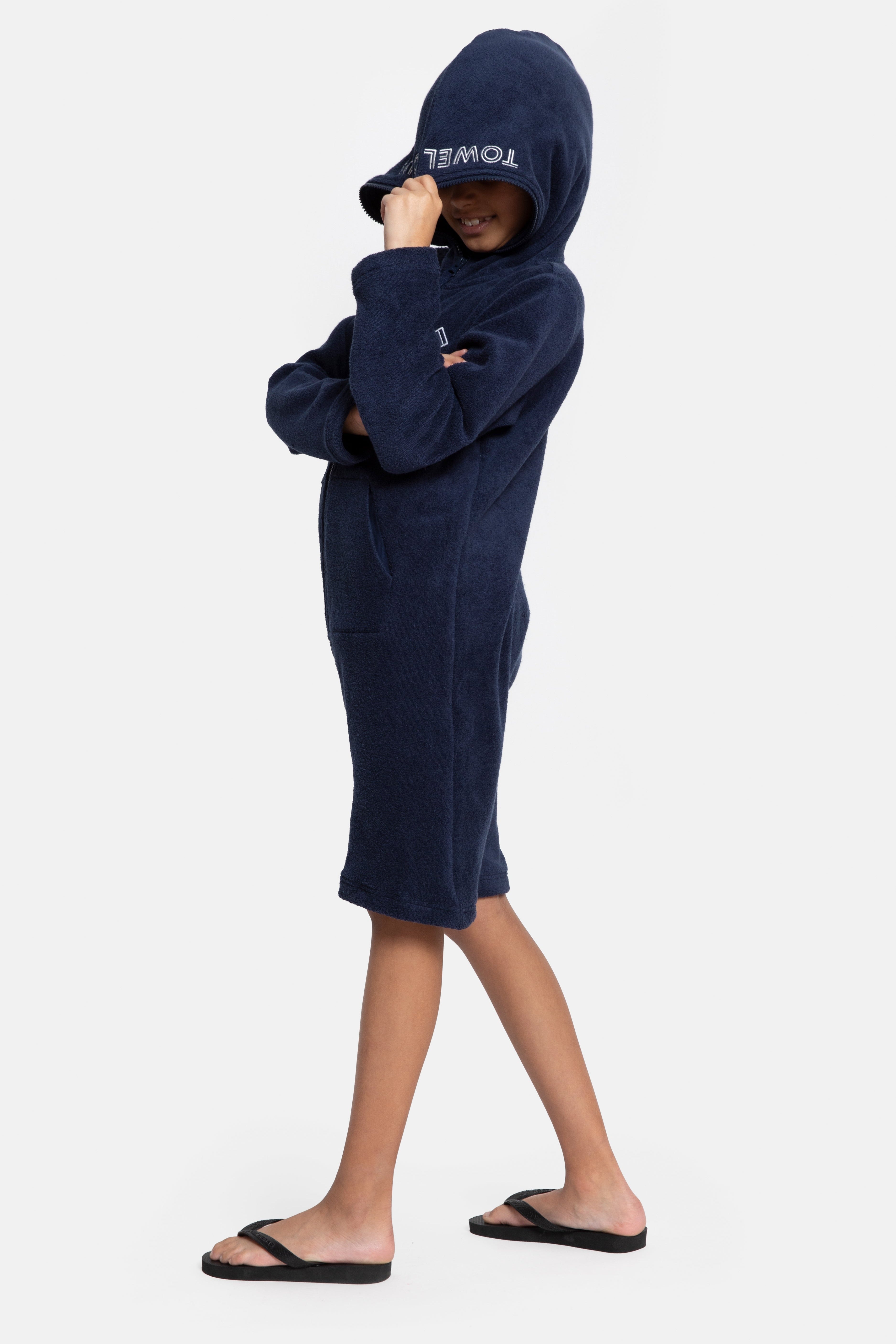 Towel Club Short KIDS Jumpsuit Navy