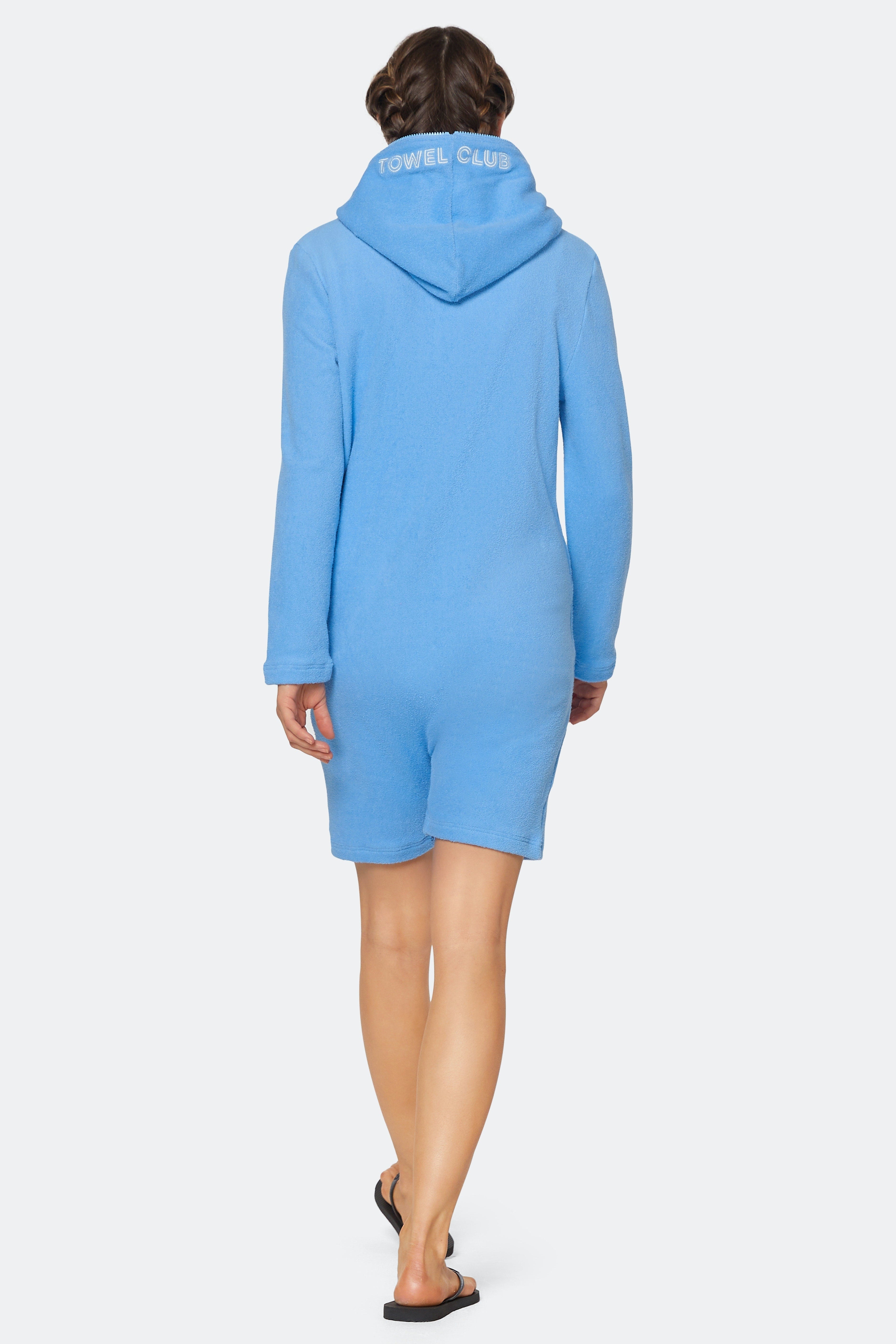 Towel Club X Onepiece Towel Jumpsuit Mid Blue