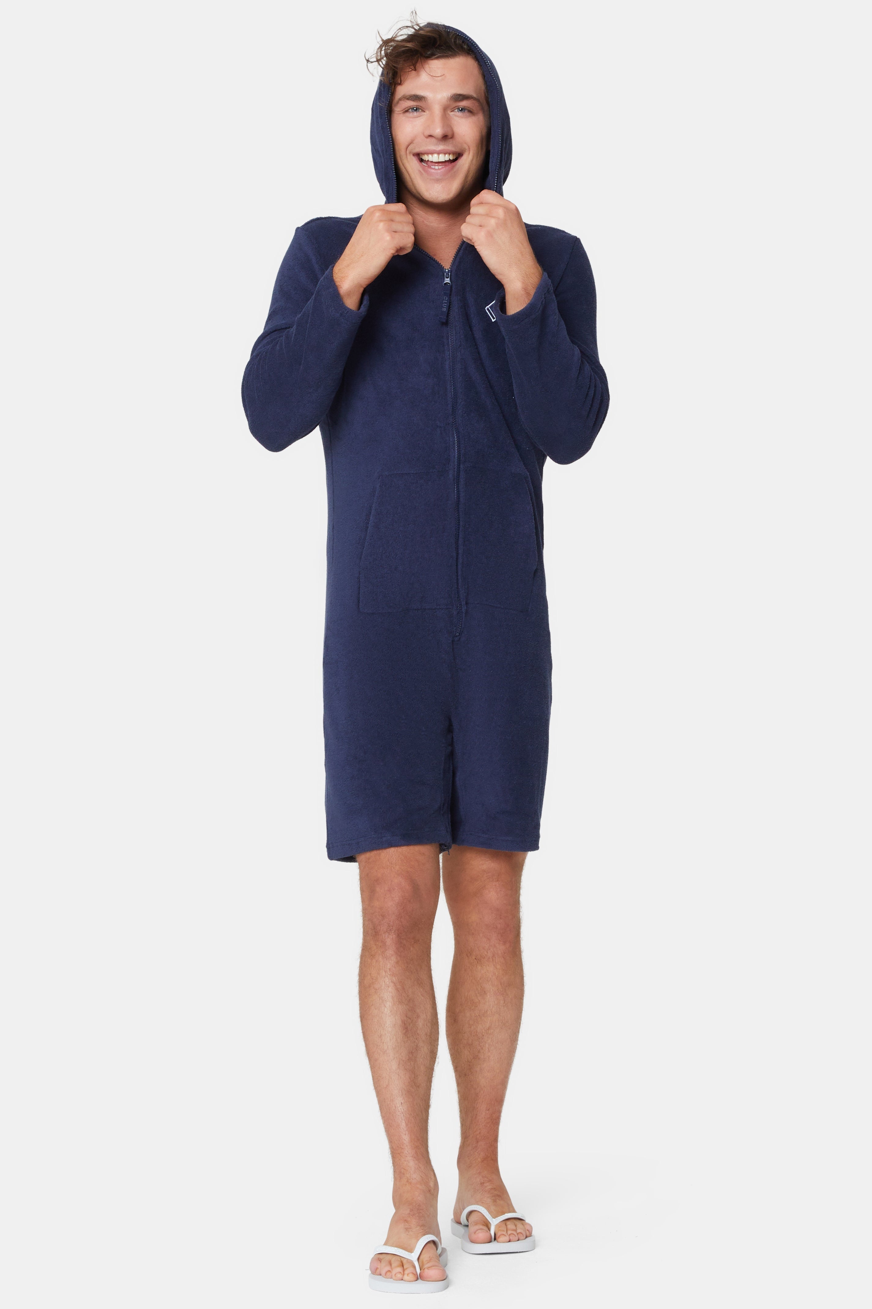 Towel Club X Onepiece Towel Jumpsuit Navy
