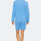 Towel Club X Onepiece Towel Jumpsuit Mid Blue