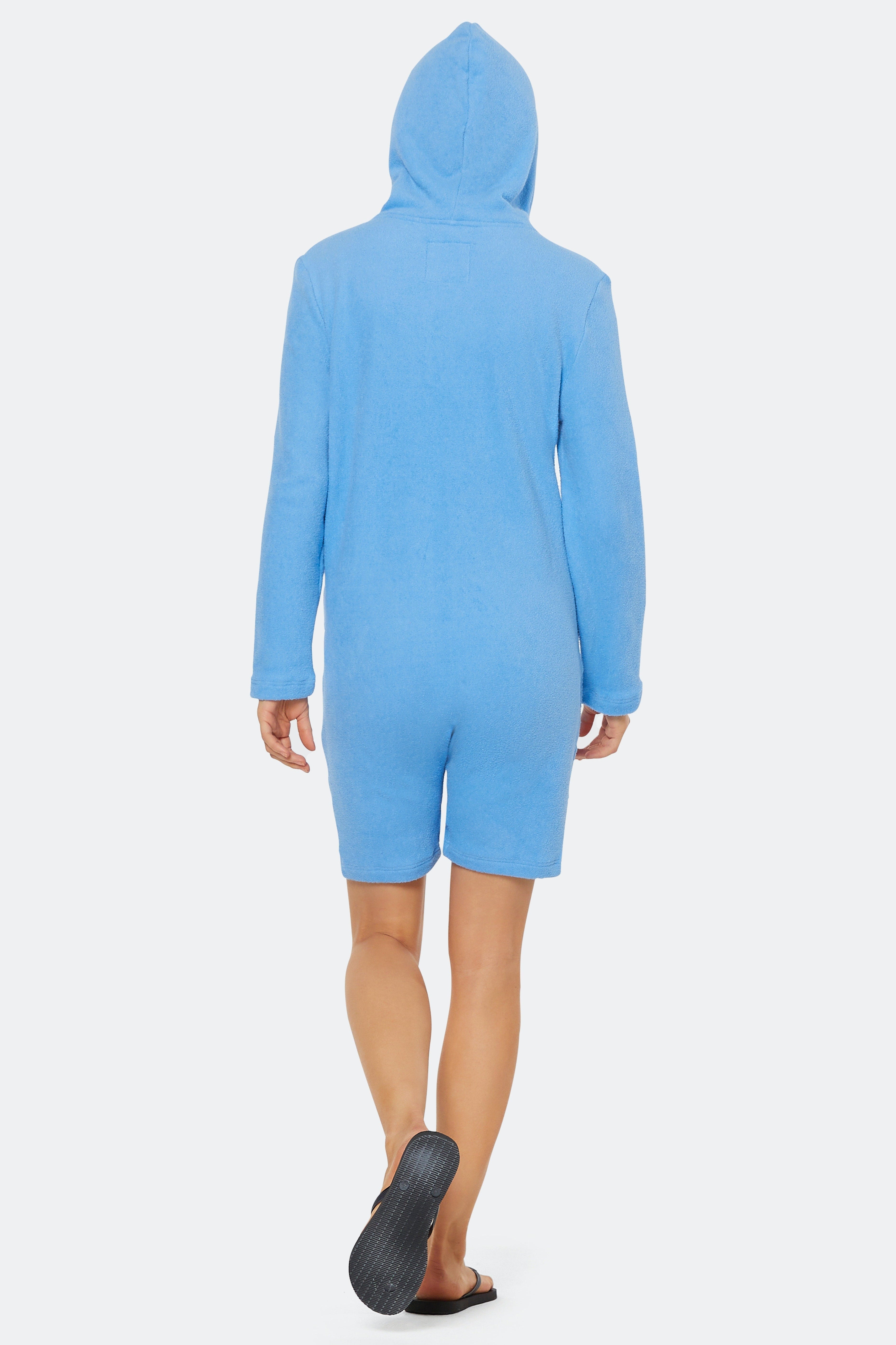 Towel Club X Onepiece Towel Jumpsuit Mid Blue