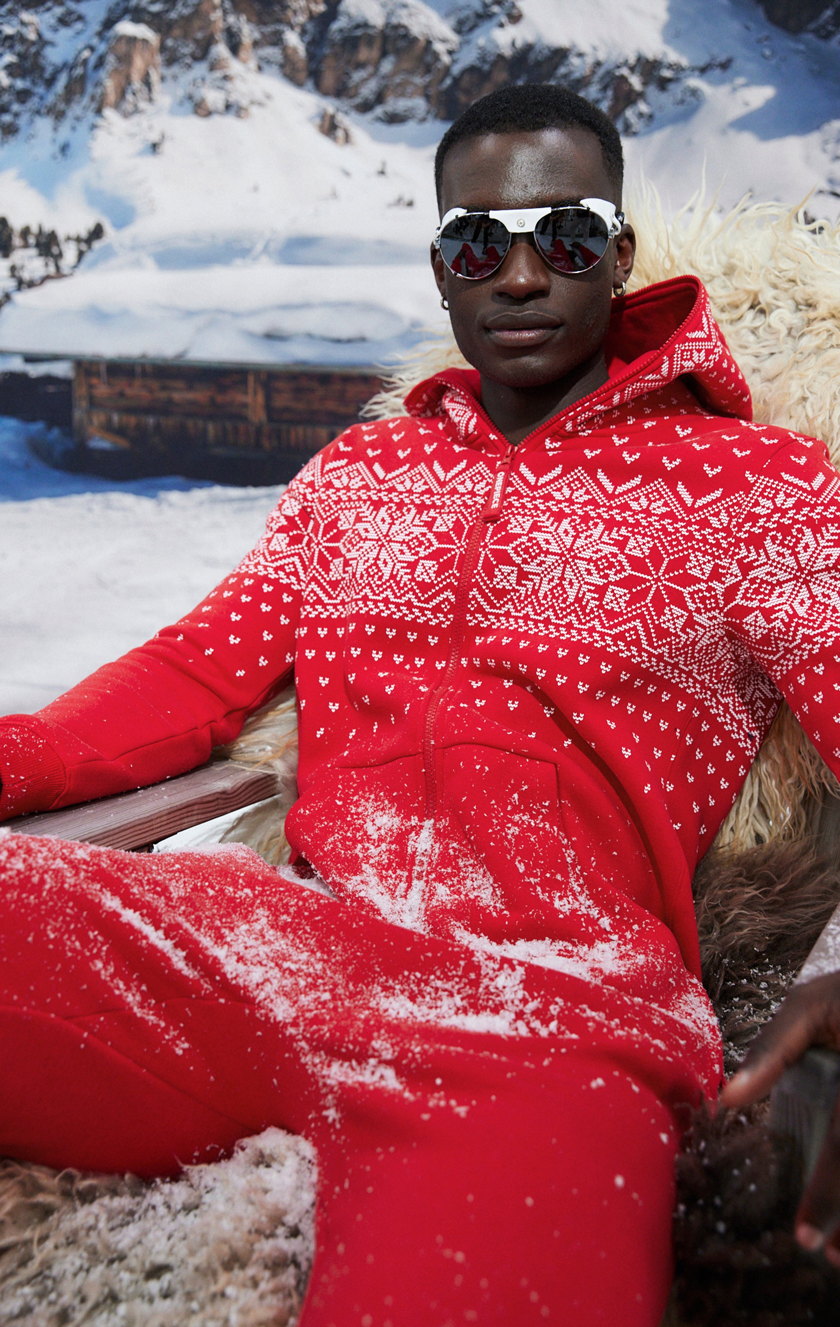 Alpine Jumpsuit Red