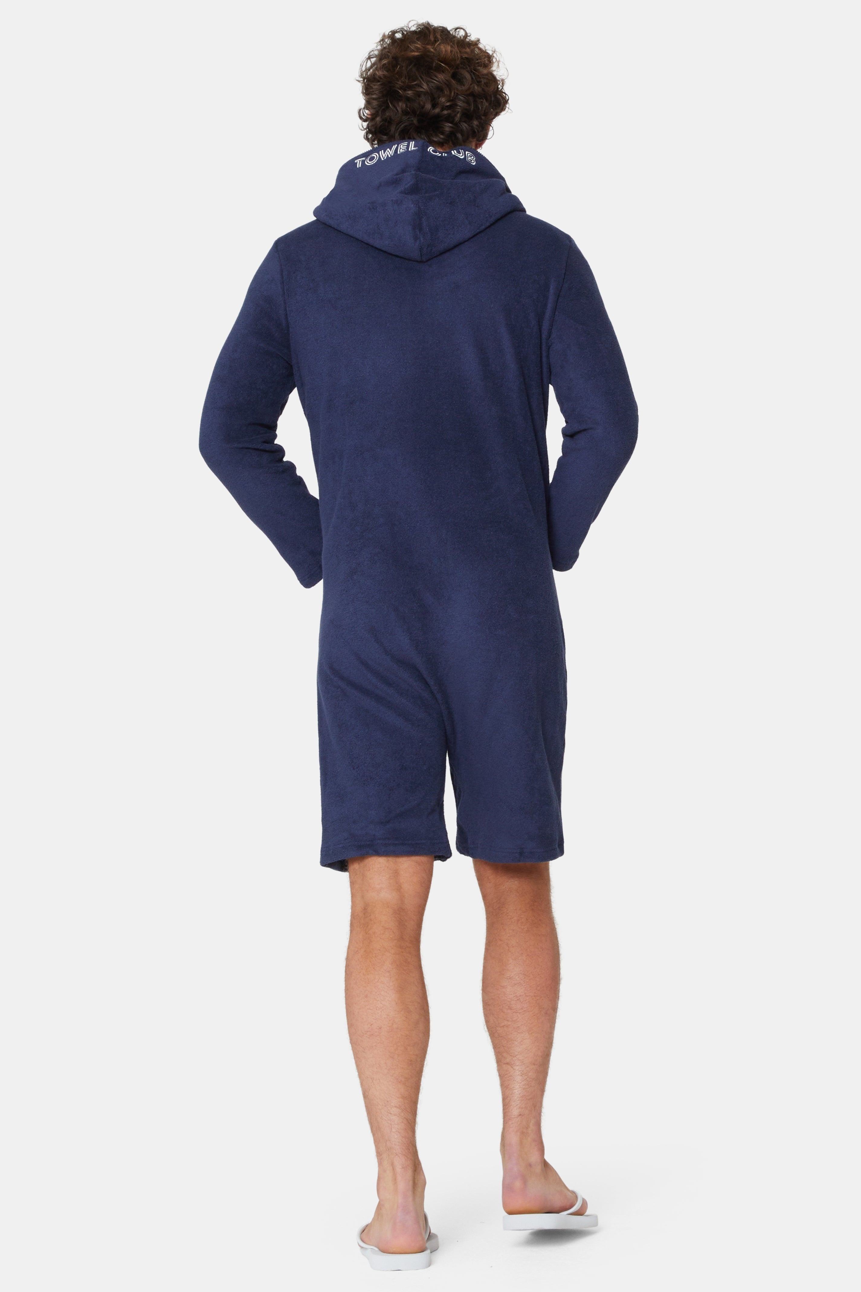 Towel Club X Onepiece Towel Jumpsuit Navy
