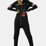 Aviator Onesie Black