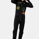 Aviator Onesie Black