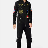 Aviator Onesie Black