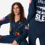 Aviator Onesie Midnight Blue