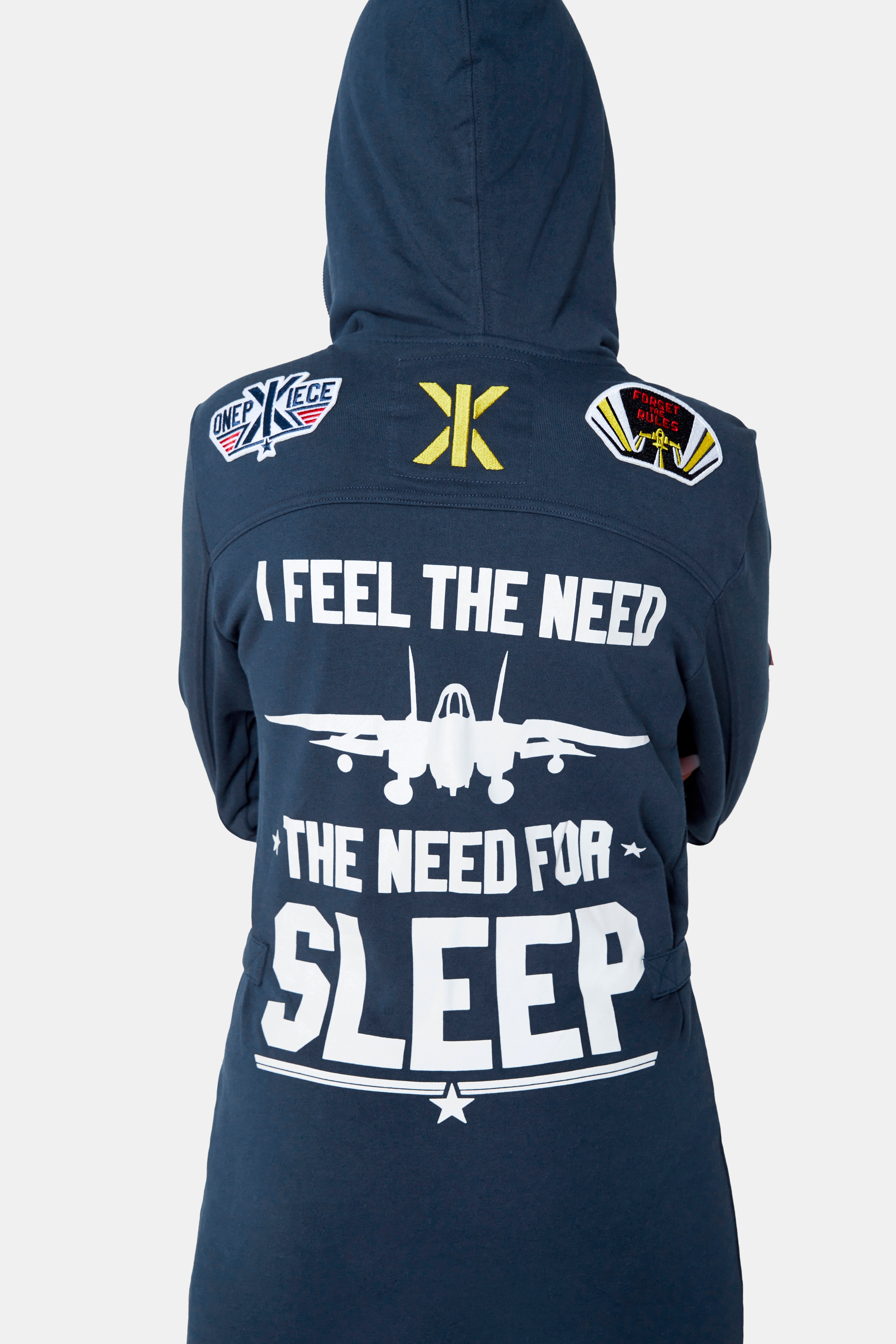 Aviator Onesie Midnight Blue