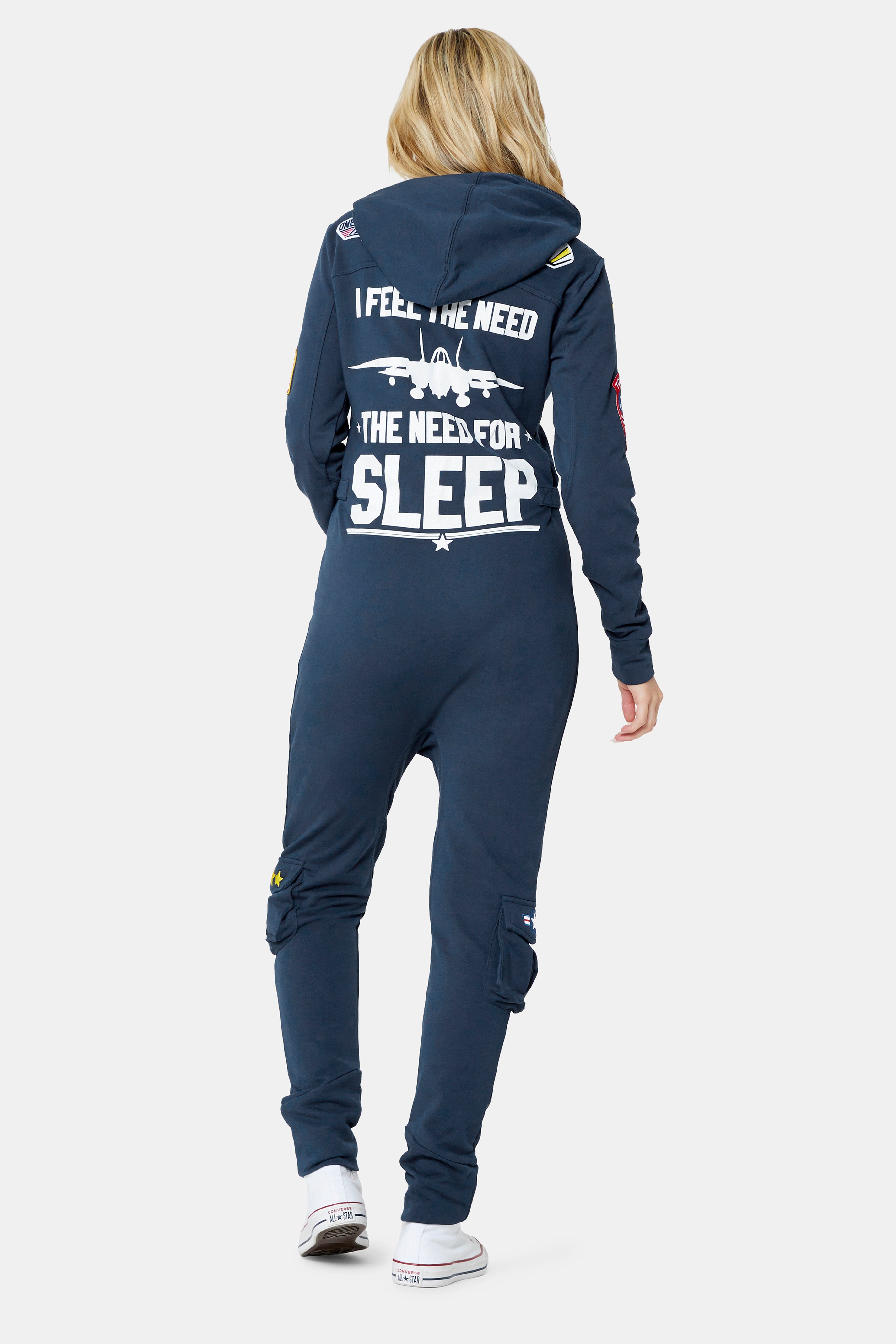 Aviator Onesie Midnight Blue
