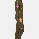 Aviator Onesie Green