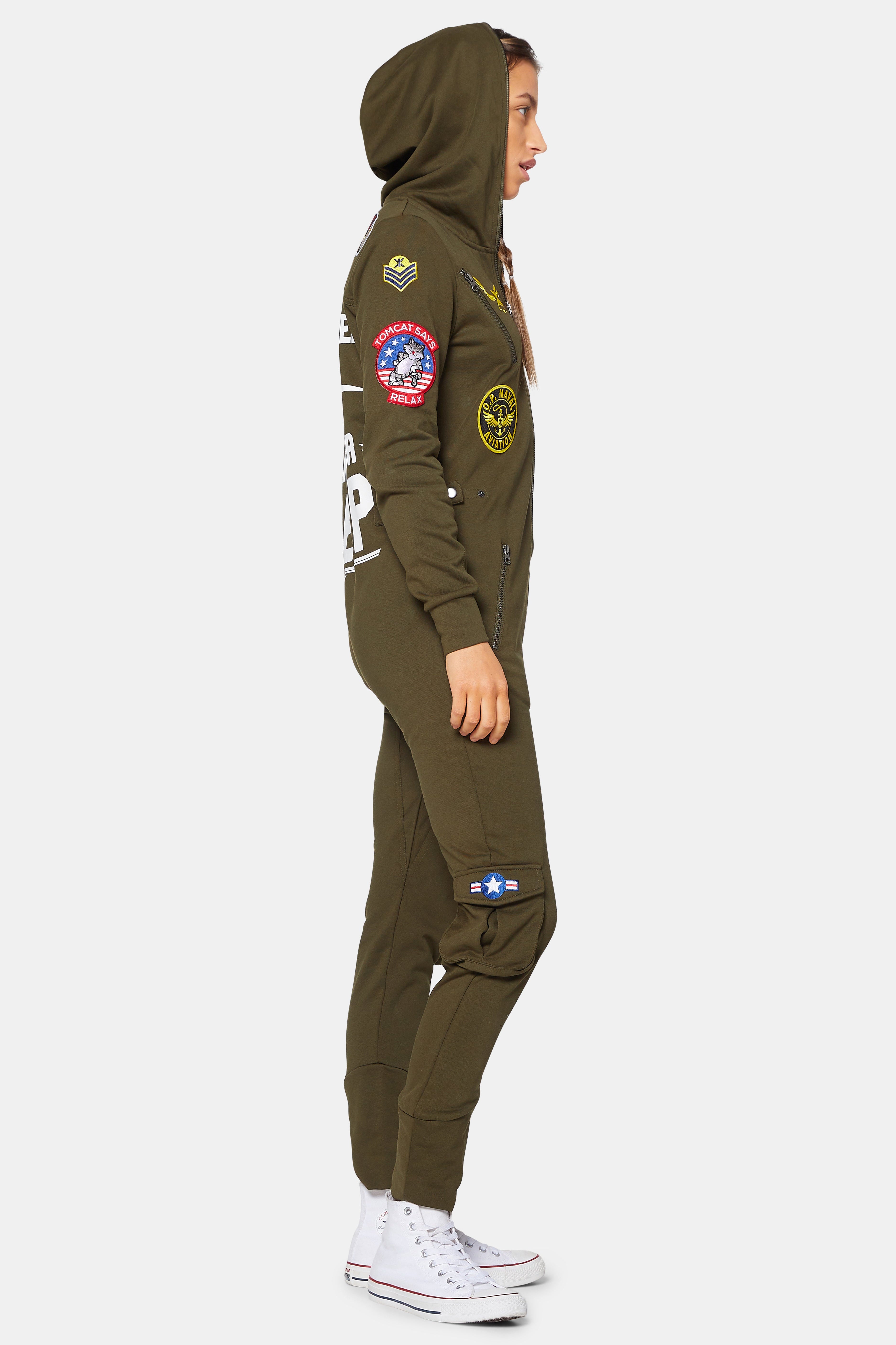 Aviator Onesie Green