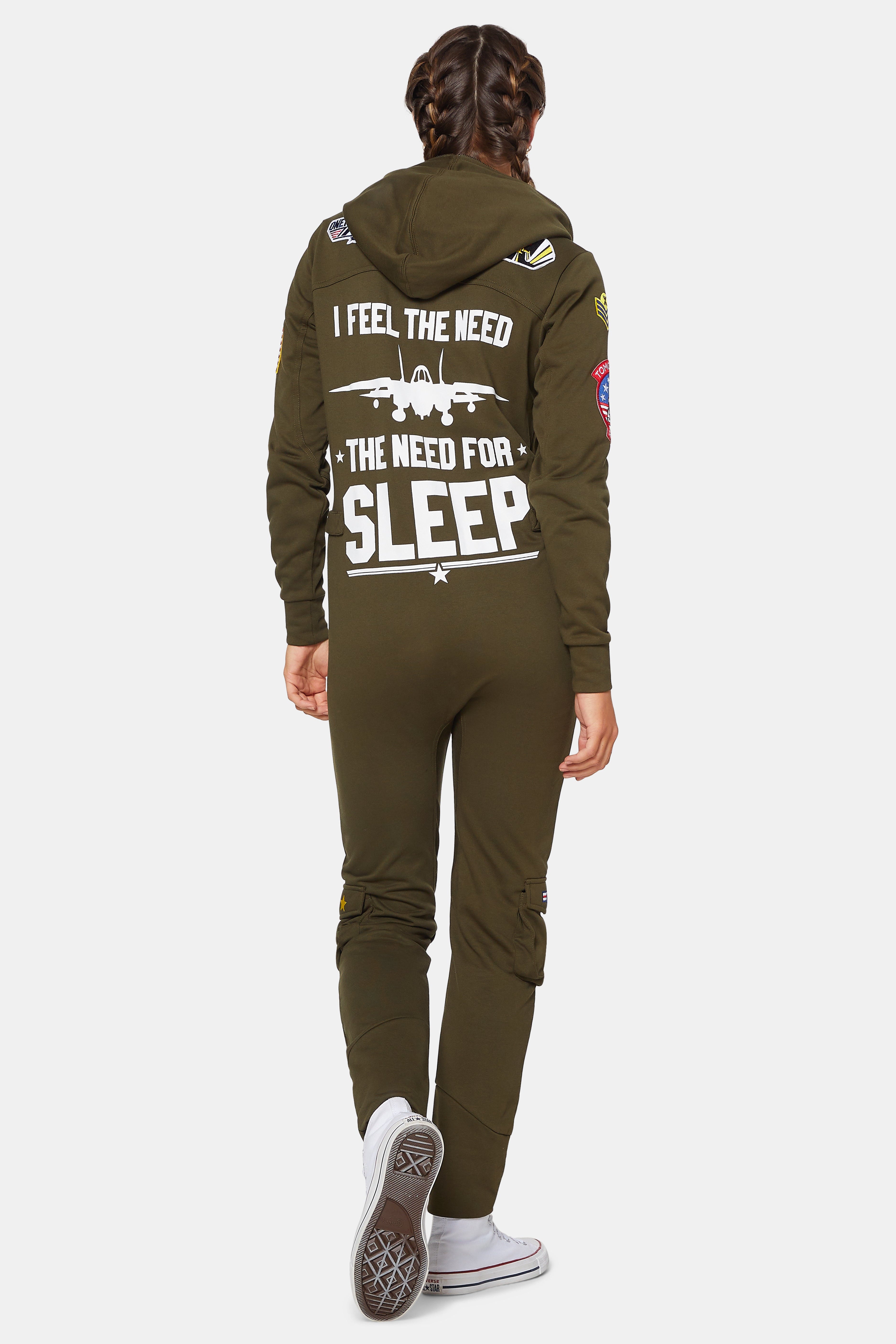 Aviator Onesie Green