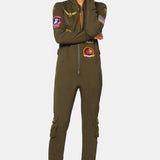 Aviator Onesie Green