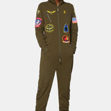 Aviator Onesie Green