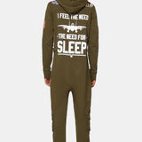 Aviator Onesie Green