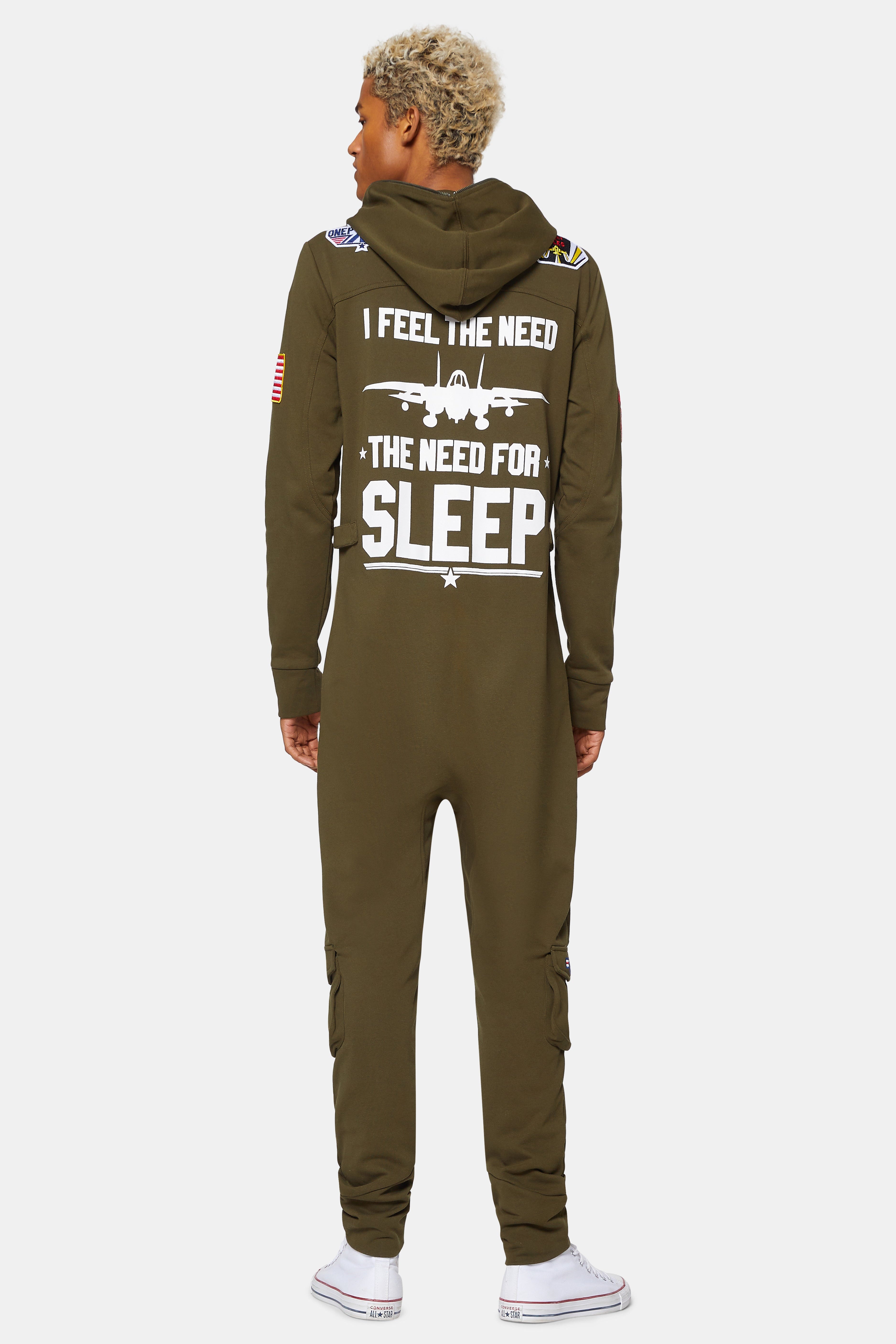 Aviator Onesie Green
