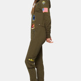 Aviator Onesie Green