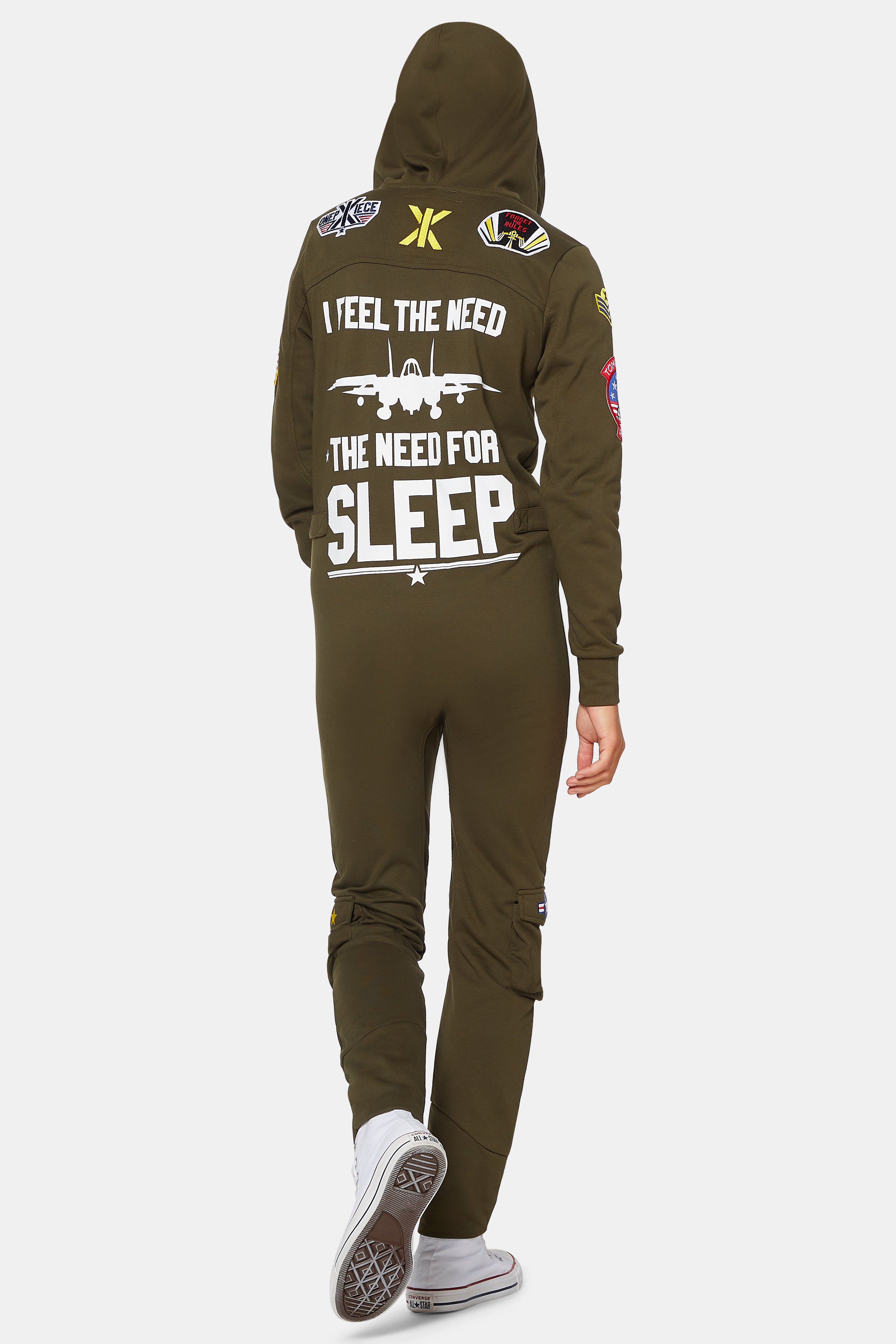 Aviator Onesie Green
