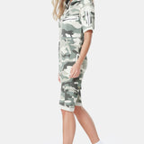 Cargo Short Jumpsuit Army Camo
