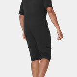 Cargo Short Jumpsuit Black