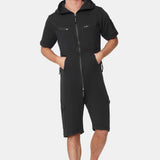 Cargo Short Jumpsuit Black