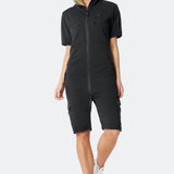 Cargo Short Jumpsuit Black
