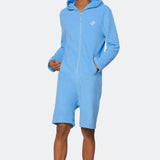 Towel Club X Onepiece Towel Jumpsuit Mid Blue