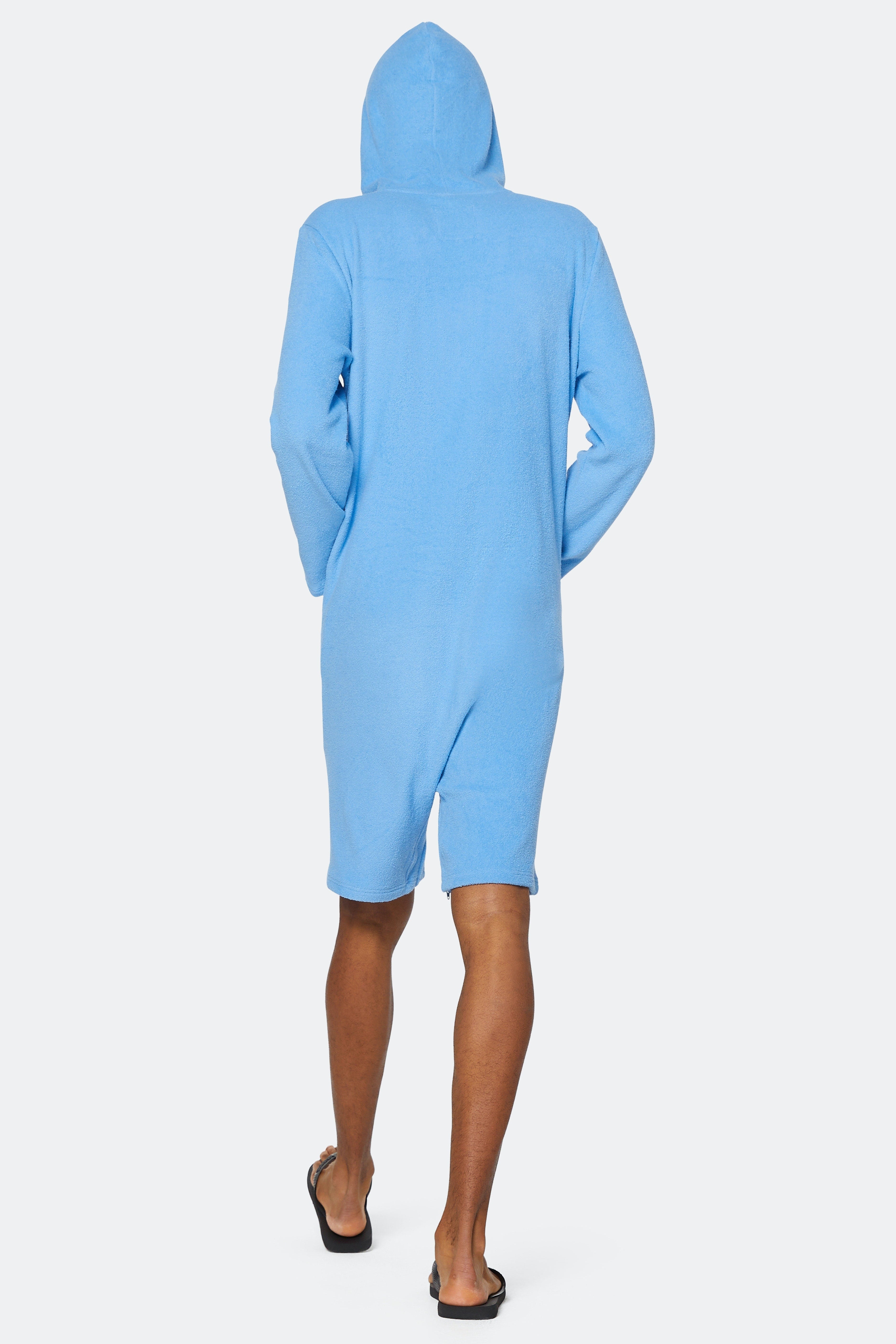 Towel Club X Onepiece Towel Jumpsuit Mid Blue