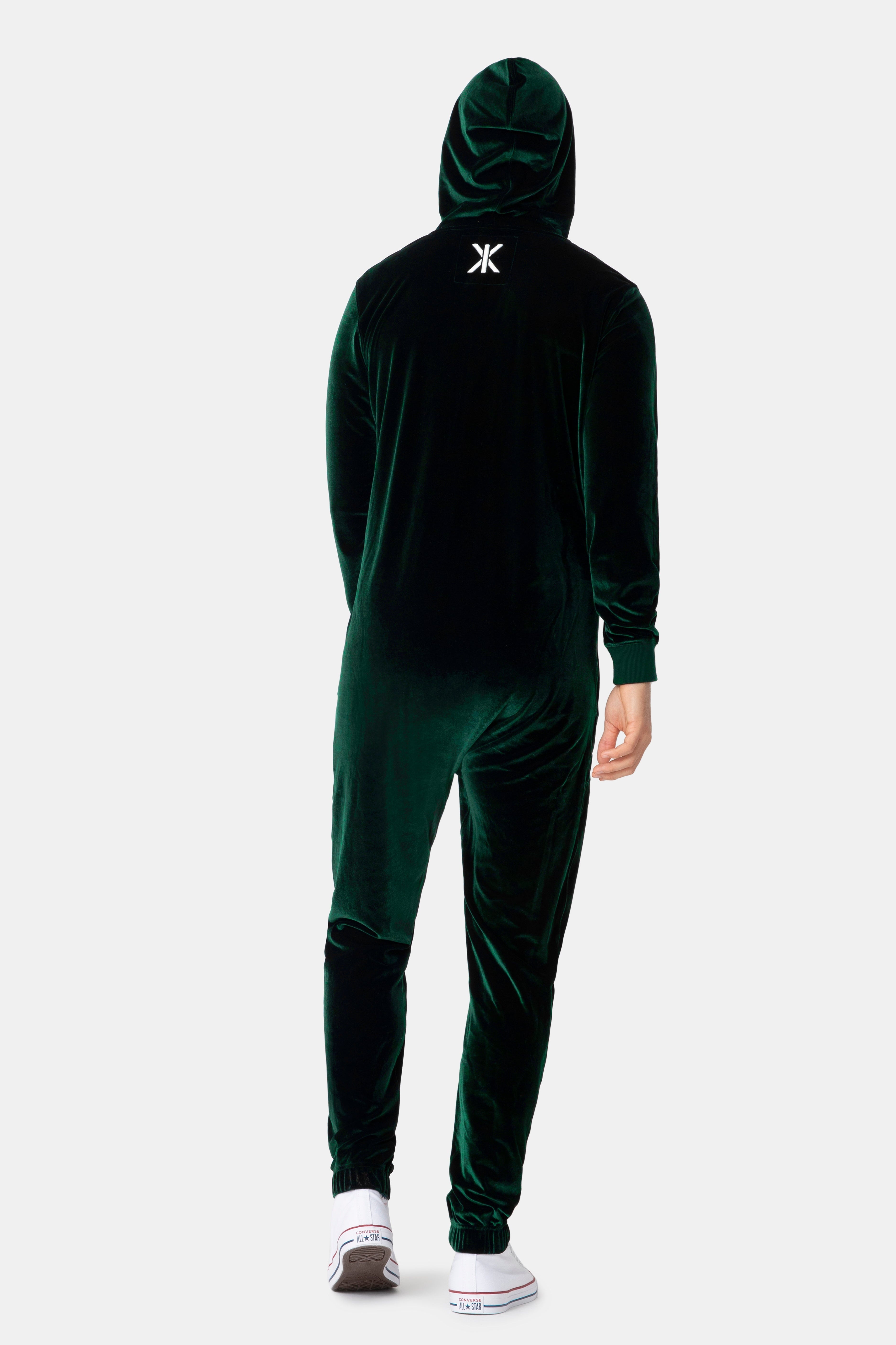 Original Velour Jumpsuit Green
