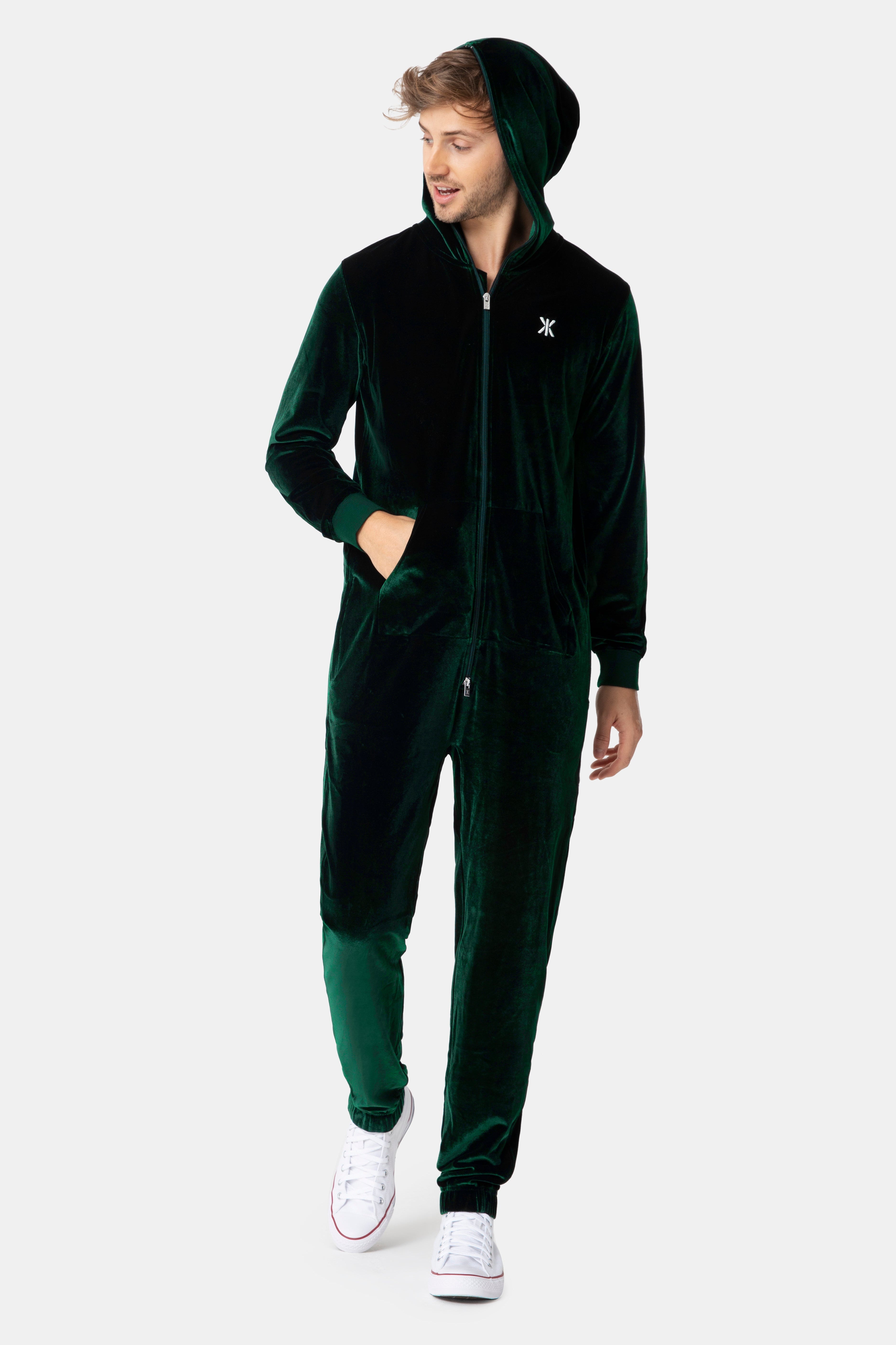 Original Velour Jumpsuit Green