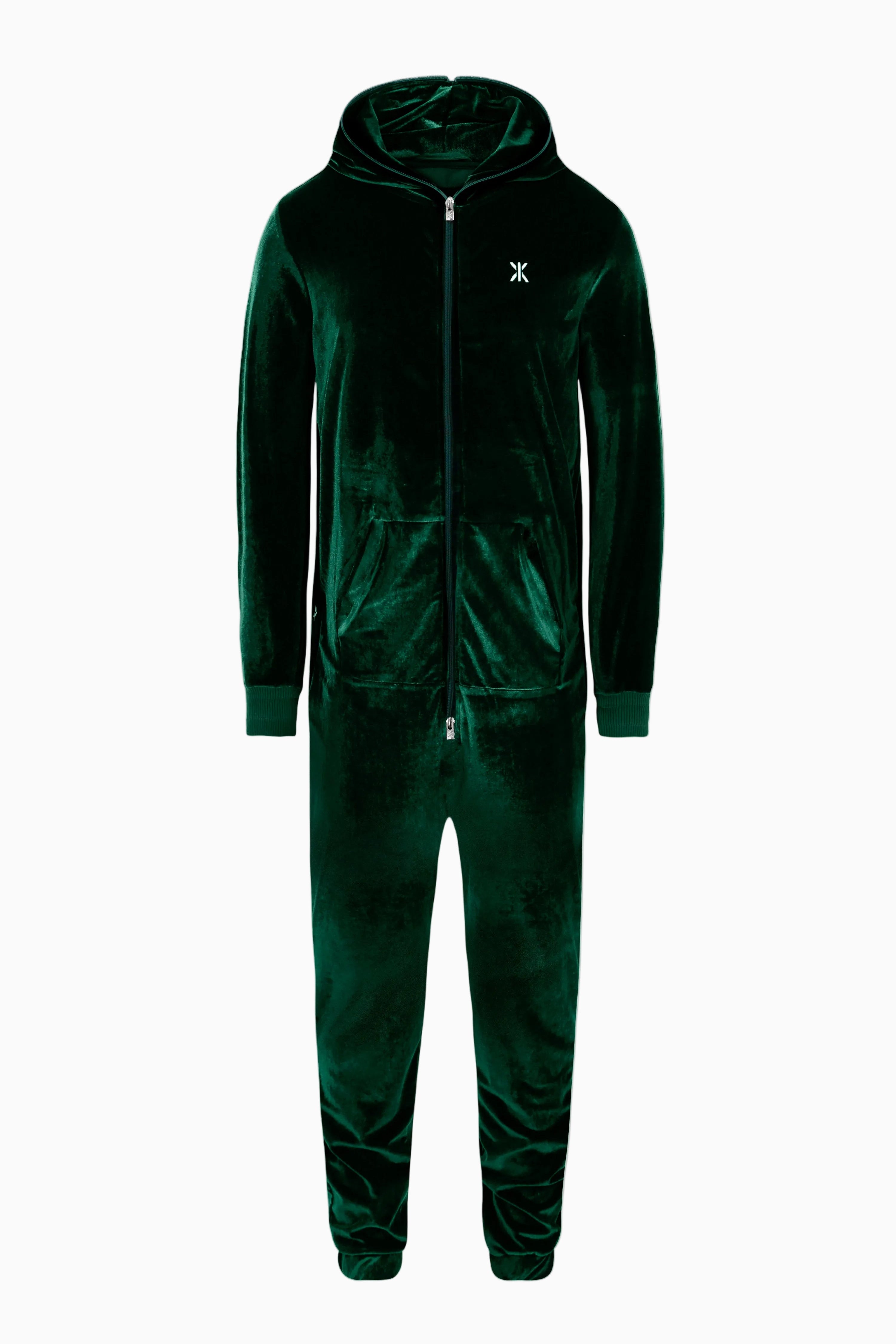 Original Velour Jumpsuit Green