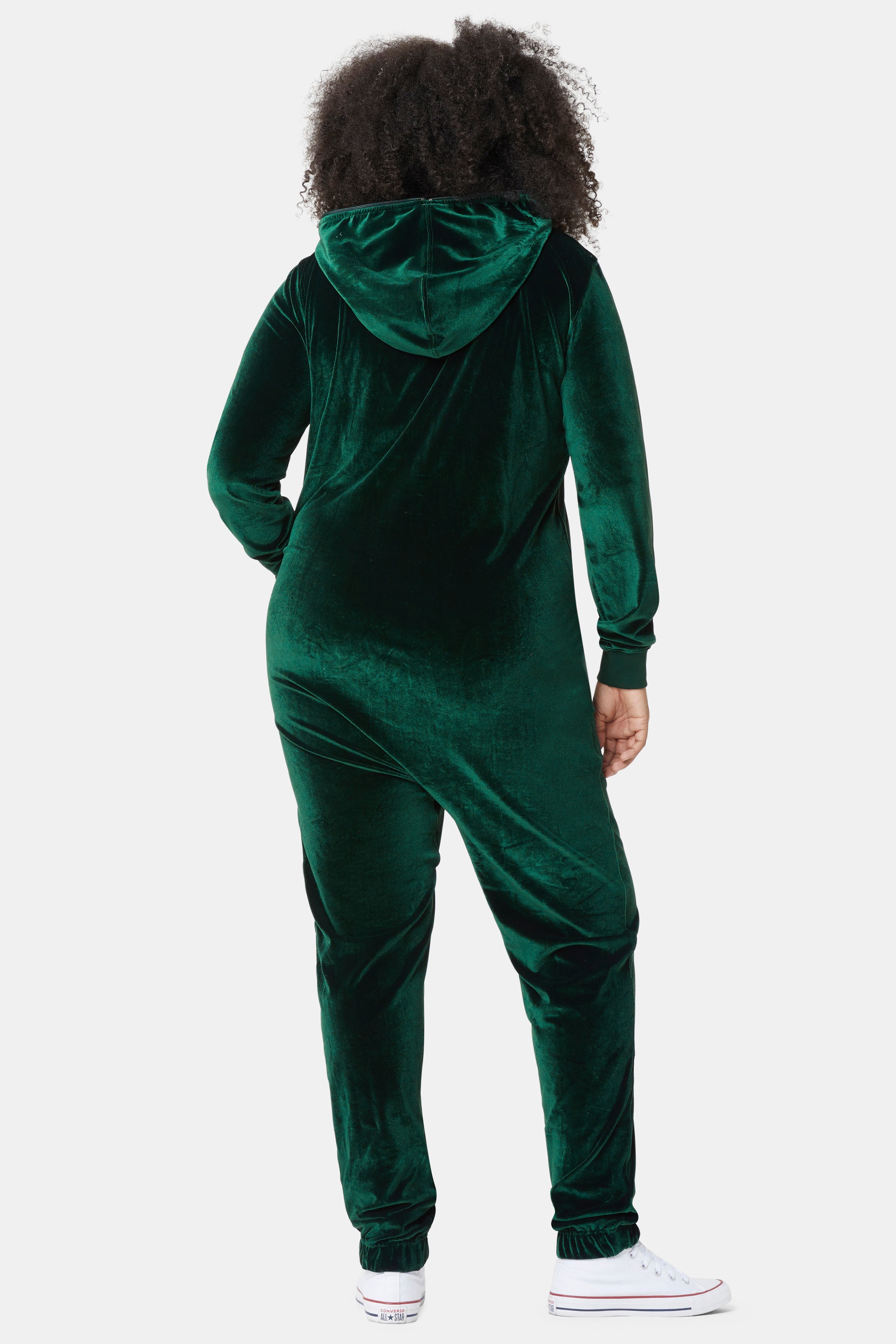 Original Velour Jumpsuit Green